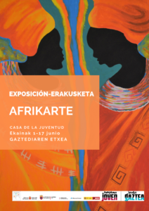 Exposición Afrikarte. Casa de la Juventud de Pamplona