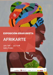 Exposición Afrikarte. Geltoki