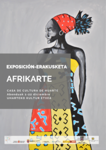 Exposición Afrikarte. Casa de Cultura de Huarte